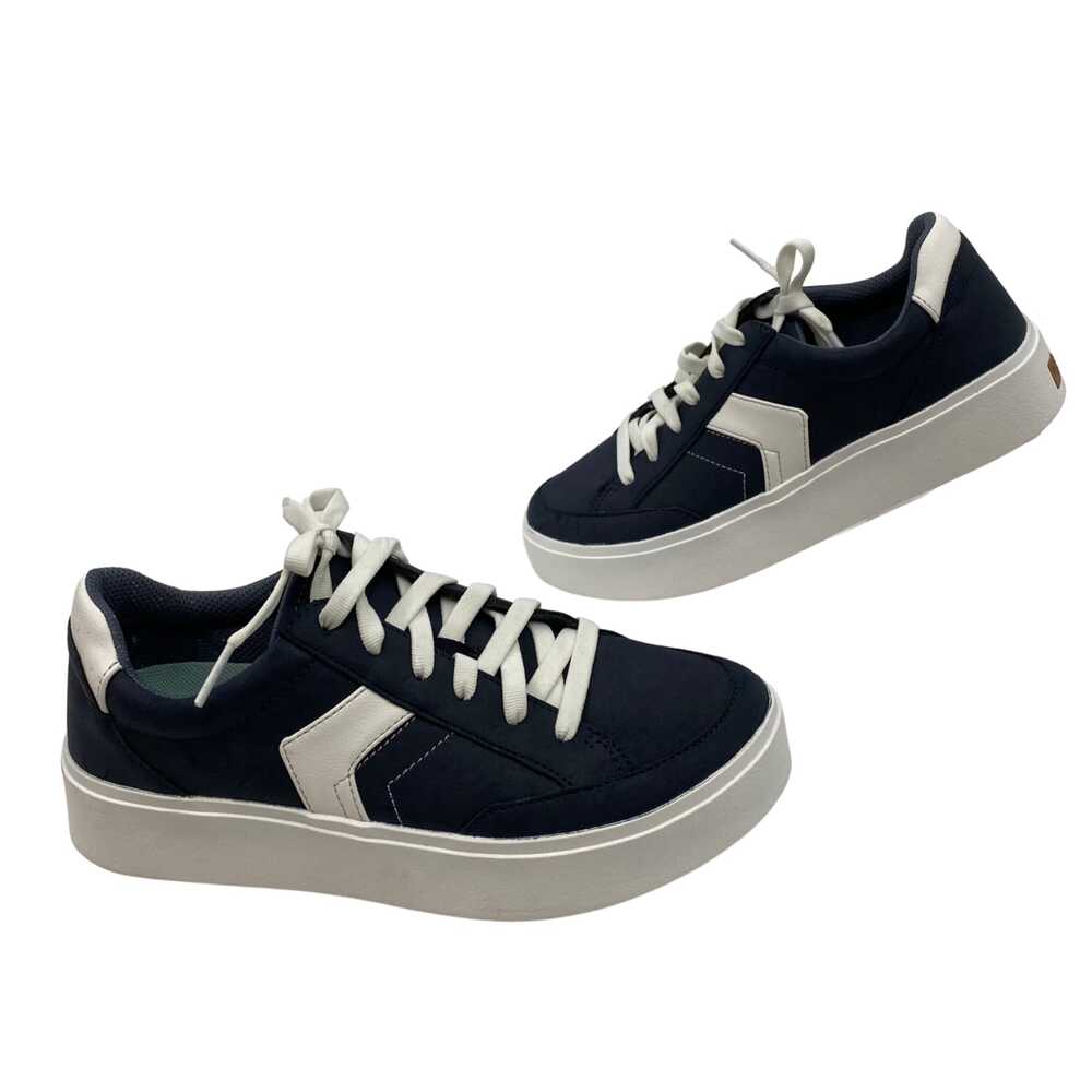 Dr. Scholl's Blue White Sneakers | Womens 7.5